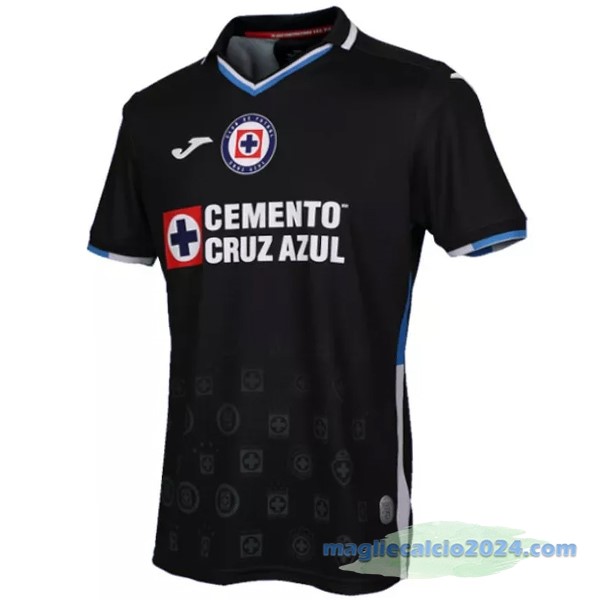 Thailandia Terza Maglia Cruz Azul 2022 2023 Nero Poco Prezzo