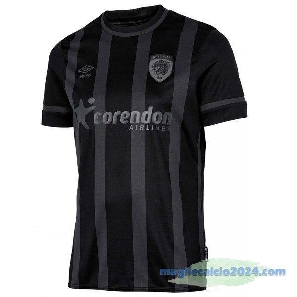 Thailandia Terza Maglia Hull City 2022 2023 Nero Poco Prezzo