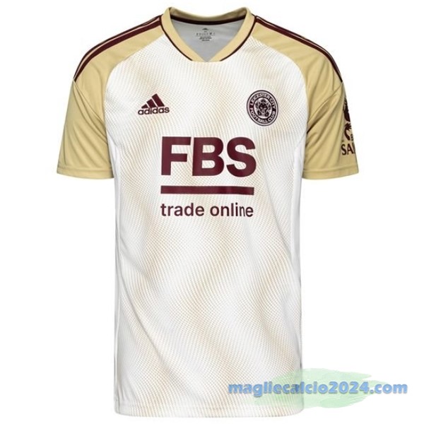 Thailandia Terza Maglia Leicester City 2022 2023 Bianco Poco Prezzo