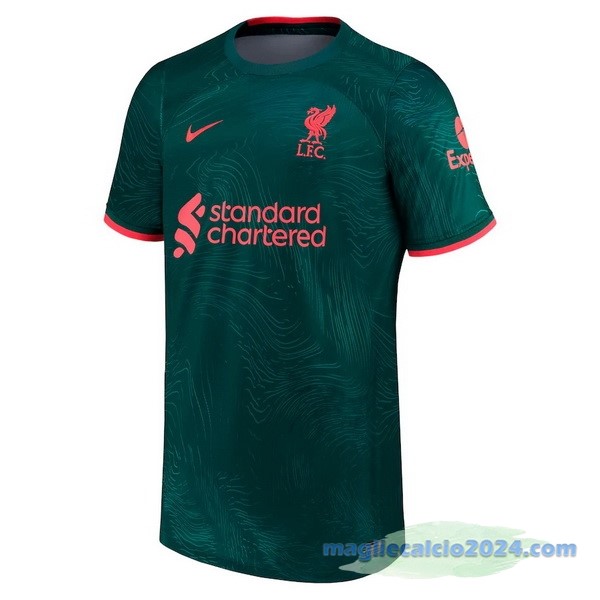 Thailandia Terza Maglia Liverpool 2022 2023 Verde Poco Prezzo