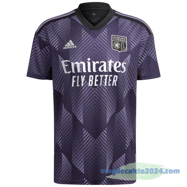 Thailandia Terza Maglia Lyon 2022 2023 Purpureo Poco Prezzo