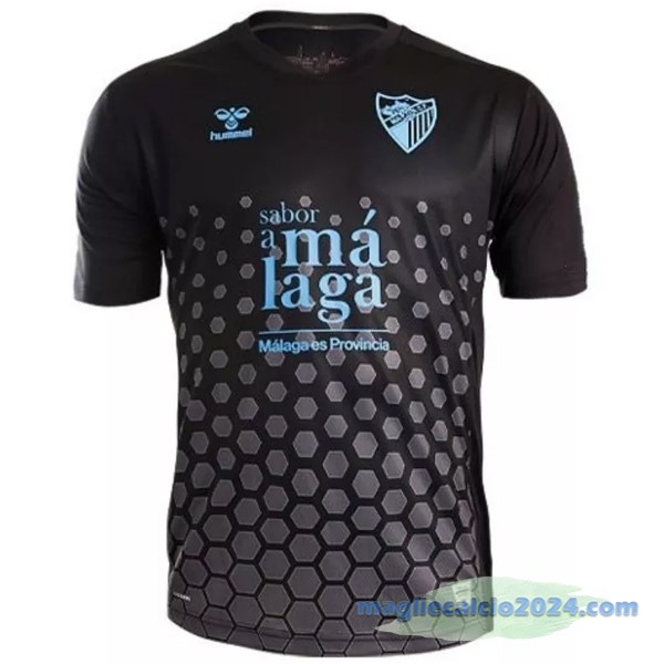 Thailandia Terza Maglia Málaga CF 2022 2023 Nero Poco Prezzo