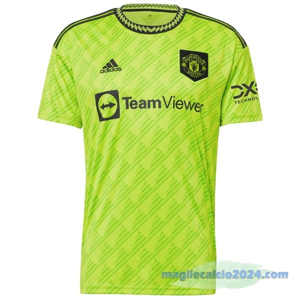 Thailandia Terza Maglia Manchester United 2022 2023 Verde Poco Prezzo