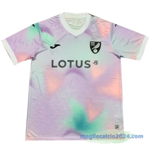 Thailandia Terza Maglia Norwich City 2022 2023 Bianco Poco Prezzo