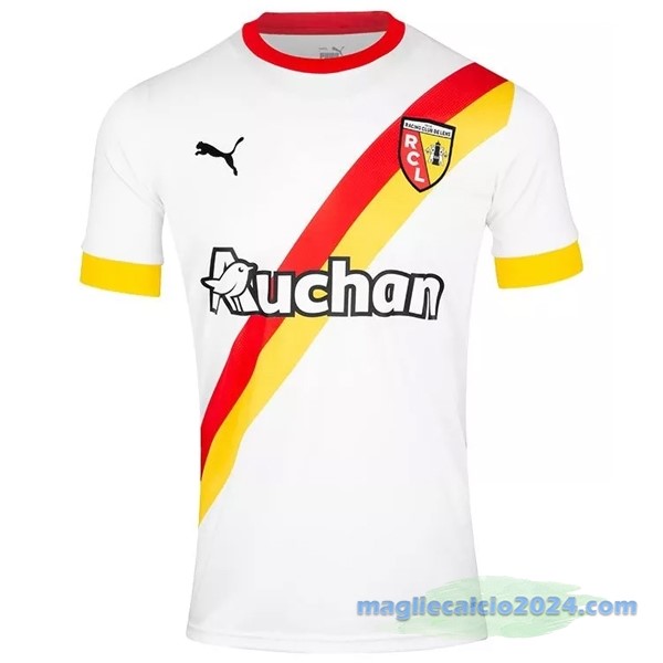Thailandia Terza Maglia RC Lens 2022 2023 Bianco Poco Prezzo