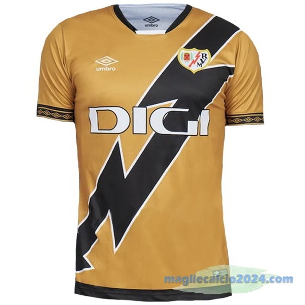 Thailandia Terza Maglia Rayo Vallecano 2023 2024 Giallo Poco Prezzo