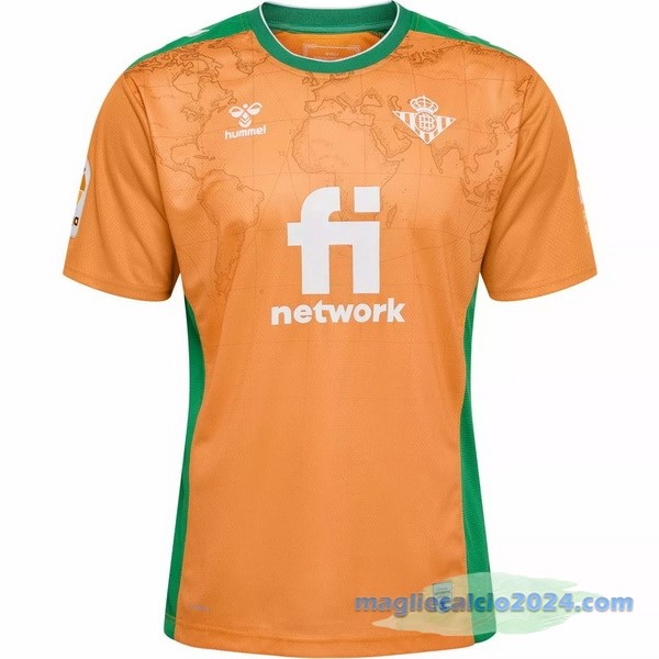 Thailandia Terza Maglia Real Betis 2022 2023 Arancione Poco Prezzo