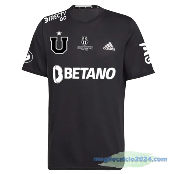 Thailandia Terza Maglia Universidad De Cile 2022 2023 Nero Poco Prezzo