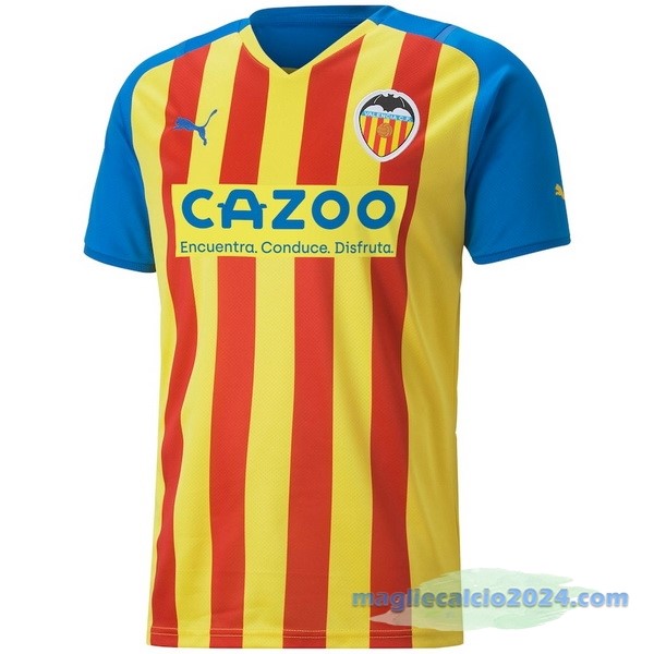 Thailandia Terza Maglia Valencia 2022 2023 Giallo Poco Prezzo