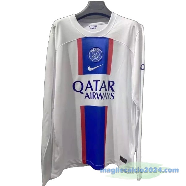 Thailandia Terza Manica lunga Paris Saint Germain 2022 2023 Bianco Poco Prezzo