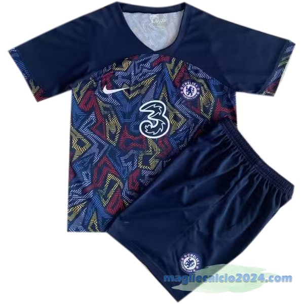 concetto Conjunto De Bambino Chelsea 2023 2024 Azul Navy Poco Prezzo