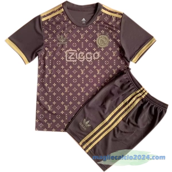 concetto Conjunto De Uomo Ajax 2023 2024 Marrone Poco Prezzo