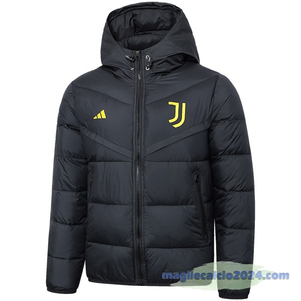 Chaqueta De Algodón Juventus 2023 2024 Nero Poco Prezzo