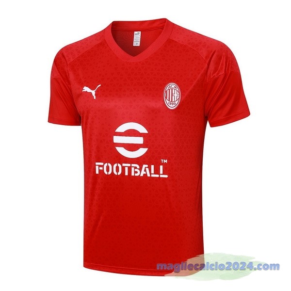 Entrenamiento AC Milan 2023 2024 Rosso Bianco Poco Prezzo