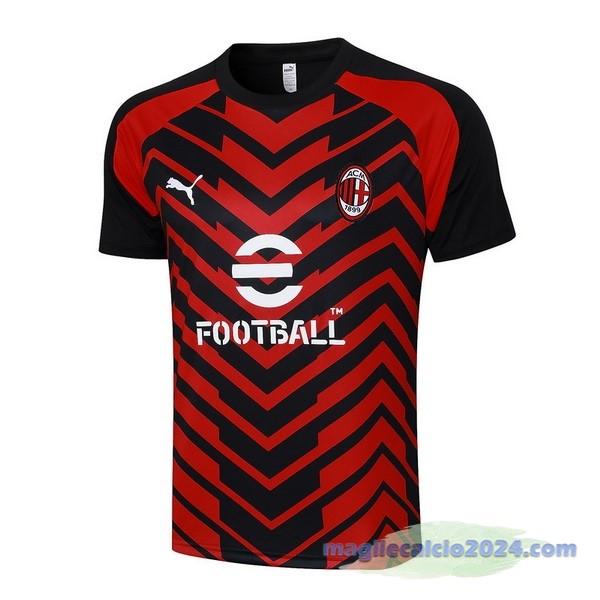 Entrenamiento AC Milan 2023 2024 Rosso Nero Poco Prezzo