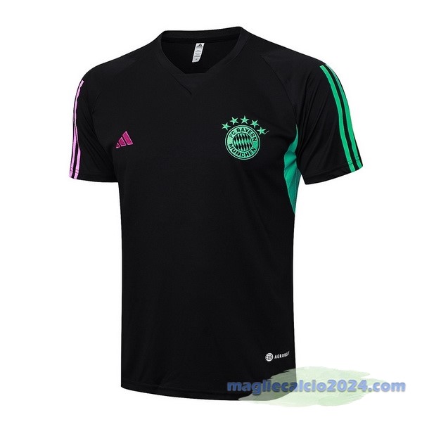 Entrenamiento Bayern Múnich 2023 2024 Nero Purpureo Verde Poco Prezzo