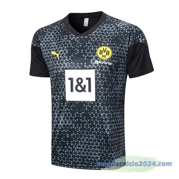 Entrenamiento Borussia Dortmund 2023 2024 Nero Grigio Poco Prezzo