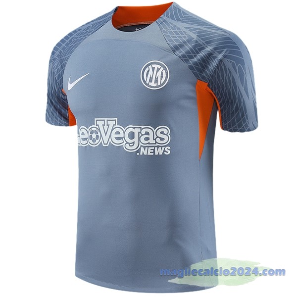 Entrenamiento Inter Milán 2023 2024 Grigio Arancione Poco Prezzo