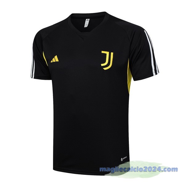 Entrenamiento Juventus 2023 2024 Nero Giallo Poco Prezzo