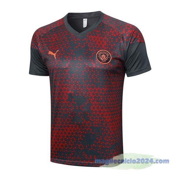 Entrenamiento Manchester City 2023 2024 Rosso Grigio Poco Prezzo