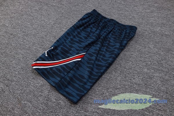 Entrenamiento Pantaloni Arsenal 2023 2024 Blu Navy Rosso Poco Prezzo