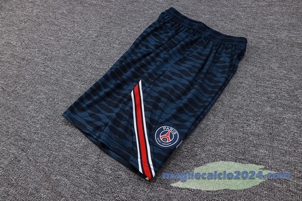 Entrenamiento Pantaloni Arsenal 2023 2024 Blu Navy Rosso Poco Prezzo