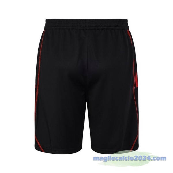 Entrenamiento Pantaloni Arsenal 2023 2024 Nero Rosso Poco Prezzo