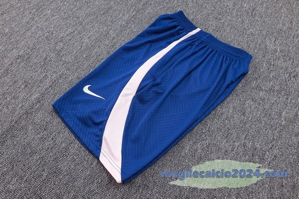 Entrenamiento Pantaloni Atlético Madrid 2023 2024 Blu Rosa Poco Prezzo