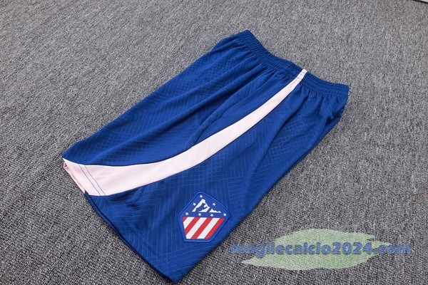 Entrenamiento Pantaloni Atlético Madrid 2023 2024 Blu Rosa Poco Prezzo