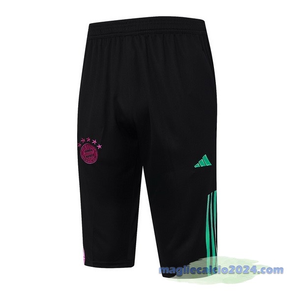 Entrenamiento Pantaloni Bayern Múnich 2023 2024 Nero Purpureo Verde Poco Prezzo
