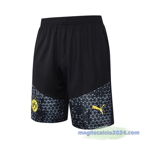 Entrenamiento Pantaloni Borussia Dortmund 2023 2024 Nero Grigio Poco Prezzo