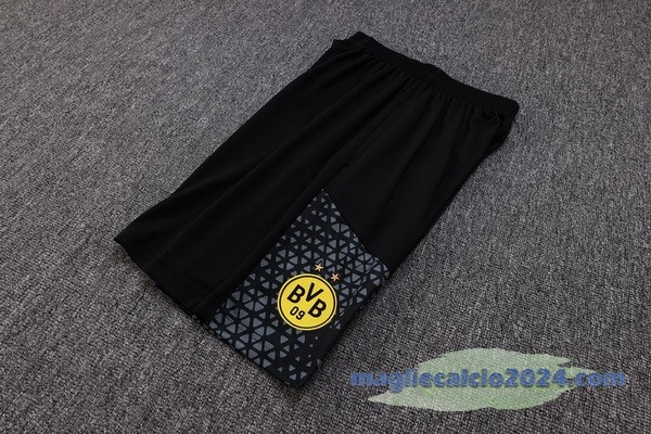 Entrenamiento Pantaloni Borussia Dortmund 2023 2024 Nero Grigio Poco Prezzo