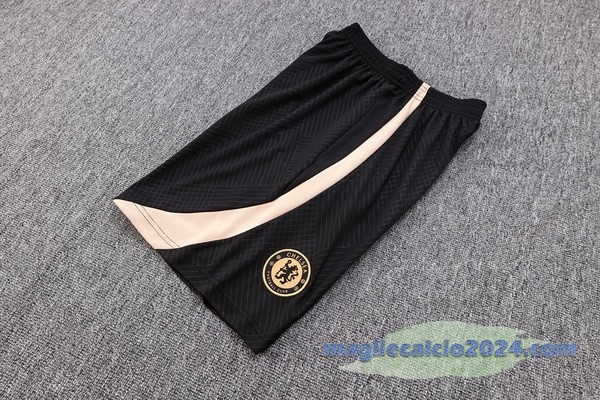 Entrenamiento Pantaloni Chelsea 2023 2024 Nero Bianco Giallo Poco Prezzo