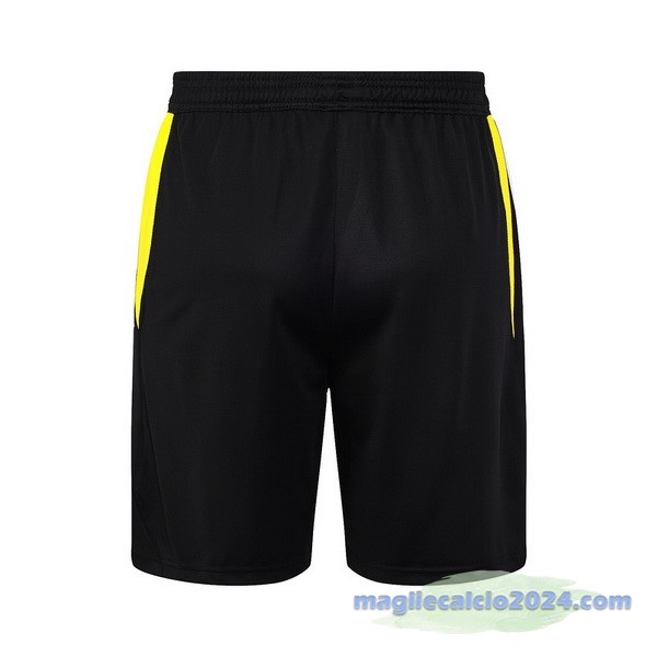 Entrenamiento Pantaloni Juventus 2023 2024 Nero Giallo Poco Prezzo