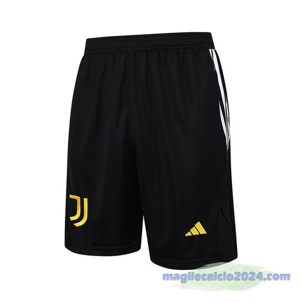 Entrenamiento Pantaloni Juventus 2023 2024 Nero I Giallo Poco Prezzo