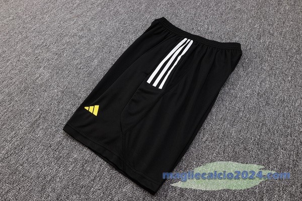 Entrenamiento Pantaloni Juventus 2023 2024 Nero I Giallo Poco Prezzo