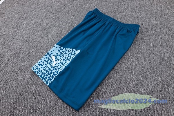 Entrenamiento Pantaloni Manchester City 2023 2024 Blu Poco Prezzo