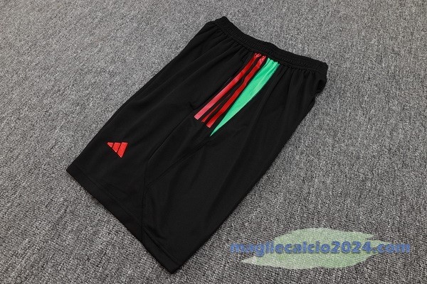 Entrenamiento Pantaloni Manchester United 2023 2024 Nero Rosso Poco Prezzo