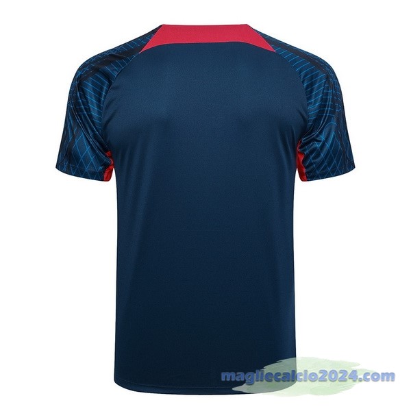 Entrenamiento Paris Saint Germain 2023 2024 Blu Navy Rosso Poco Prezzo
