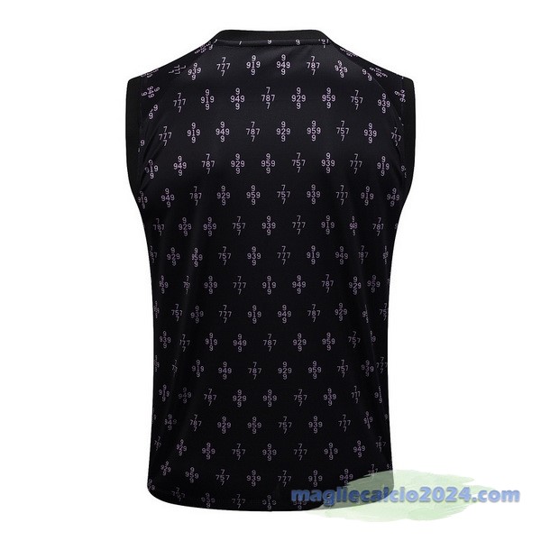 Entrenamiento Senza Maniche Paris Saint Germain 2023 2024s Nero Rosa Bianco Poco Prezzo