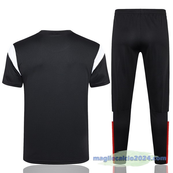 Entrenamiento Set Completo AC Milan 2023 2024 Nero Rosso Bianco Poco Prezzo