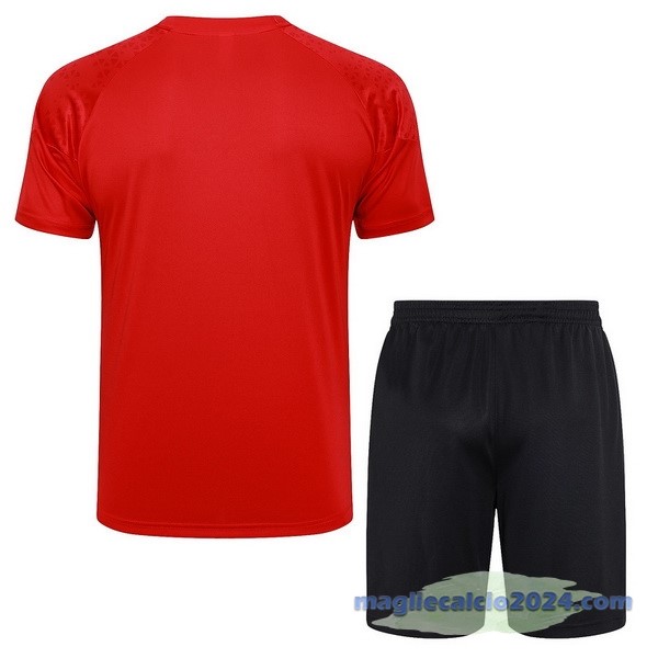 Entrenamiento Set Completo AC Milan 2023 2024 Rosso Nero Grigio Poco Prezzo