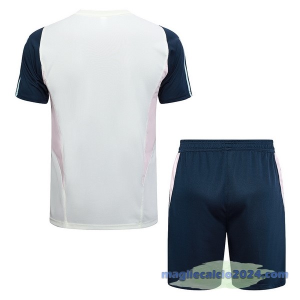 Entrenamiento Set Completo Ajax 2023 2024 Grigio Blu Poco Prezzo