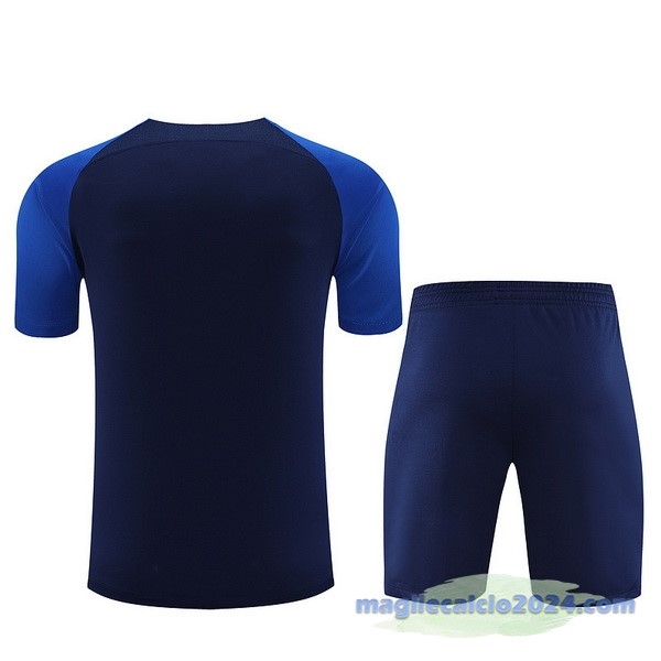 Entrenamiento Set Completo Al Nassr 2023 2024 Blu Poco Prezzo