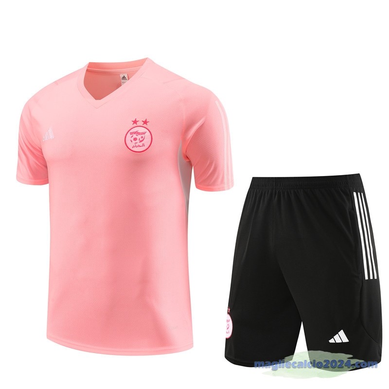 Entrenamiento Set Completo Bambino Algeria 2023 Rosa Nero Poco Prezzo
