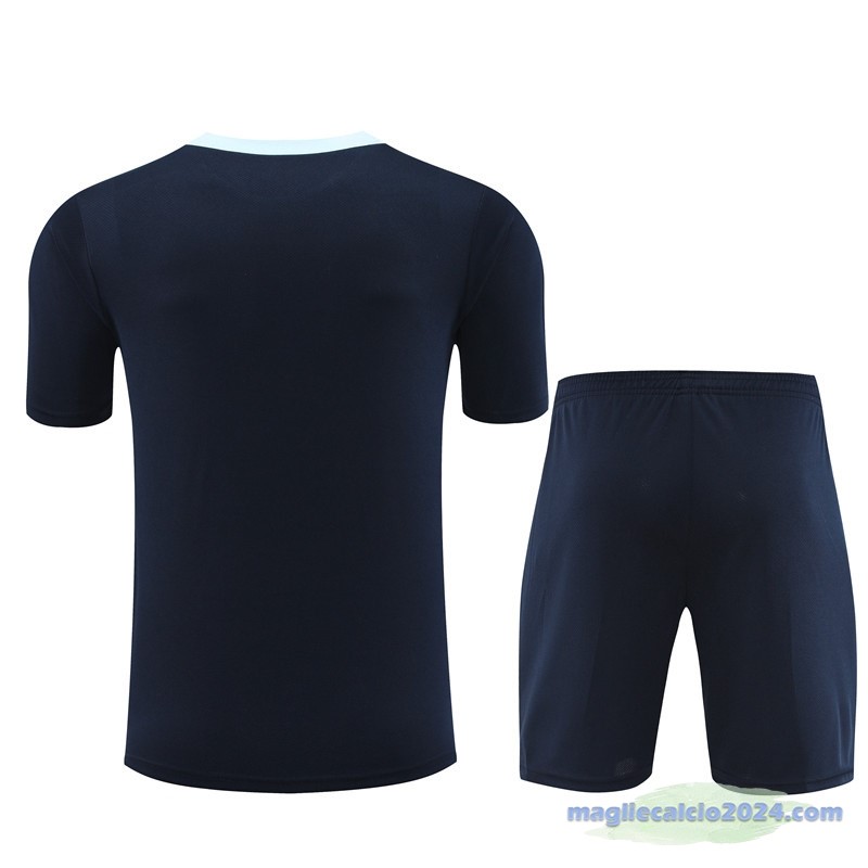 Entrenamiento Set Completo Bambino Francia 2024 Blu Navy Poco Prezzo