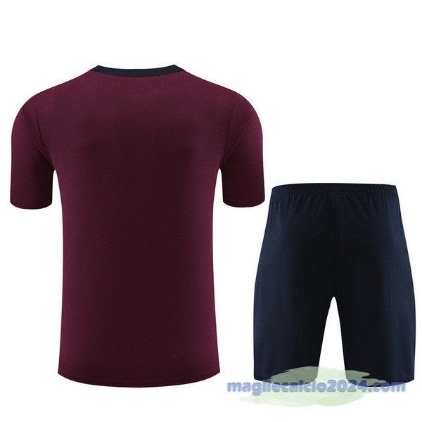 Entrenamiento Set Completo Bambino Inghilterra 2023 Borgogna Poco Prezzo
