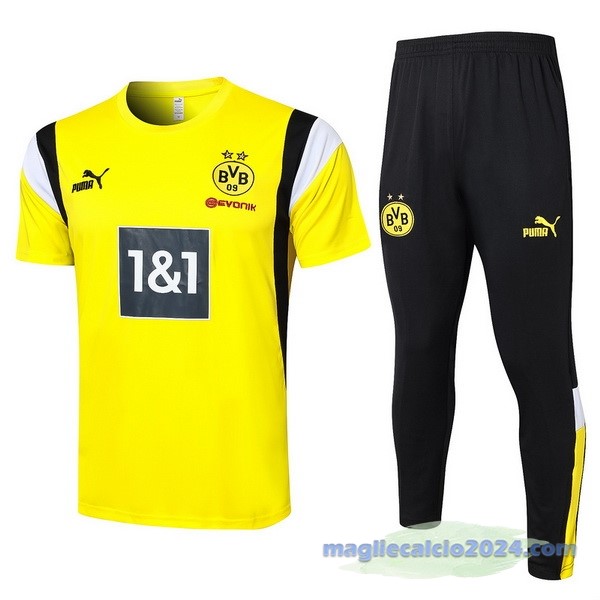 Entrenamiento Set Completo Borussia Dortmund 2023 2024 Giallo Nero Bianco Poco Prezzo
