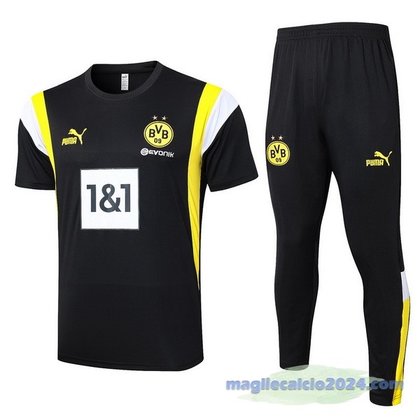 Entrenamiento Set Completo Borussia Dortmund 2023 2024 Nero Giallo Bianco Poco Prezzo