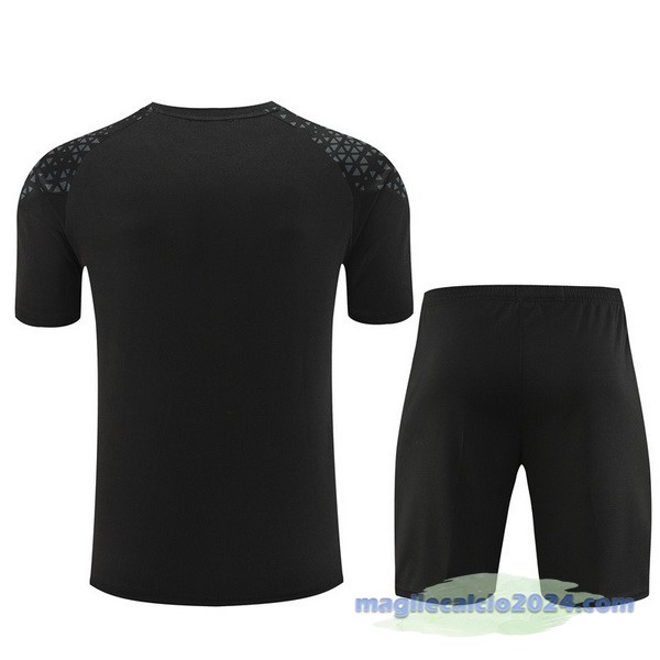 Entrenamiento Set Completo Borussia Dortmund 2023 2024 Nero Poco Prezzo